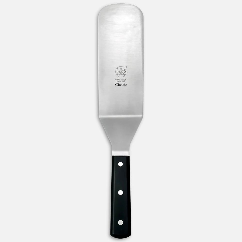 DUE BUOI | Classic Lasagna Long Spatula - Black Technical Polymer Handle