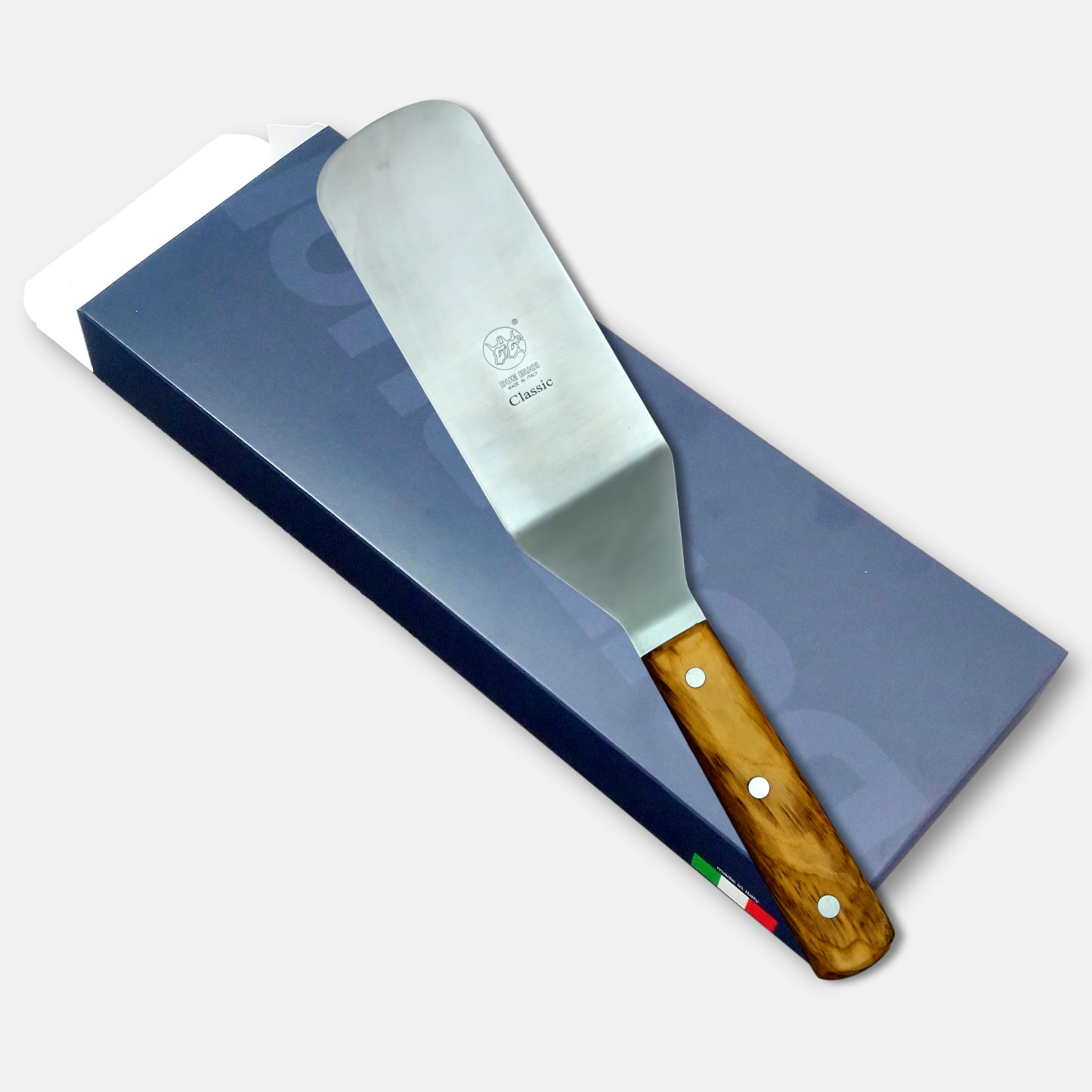 
                  
                    DUE BUOI | Classic Lasagna Long Spatula - Olive wood Handle
                  
                