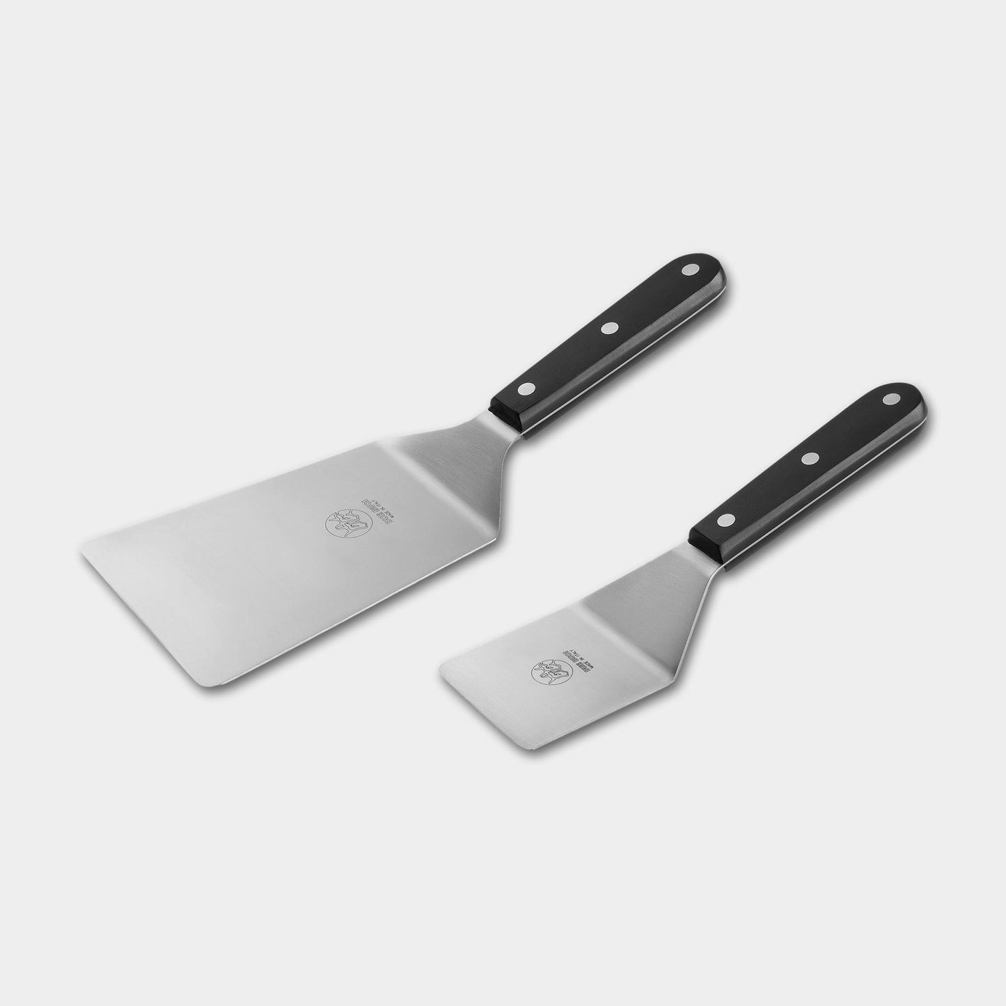 
                  
                    Regular Wide Spatula & Regular Small Spatula - Black Technical Polymer Handle | DUE BUOI
                  
                