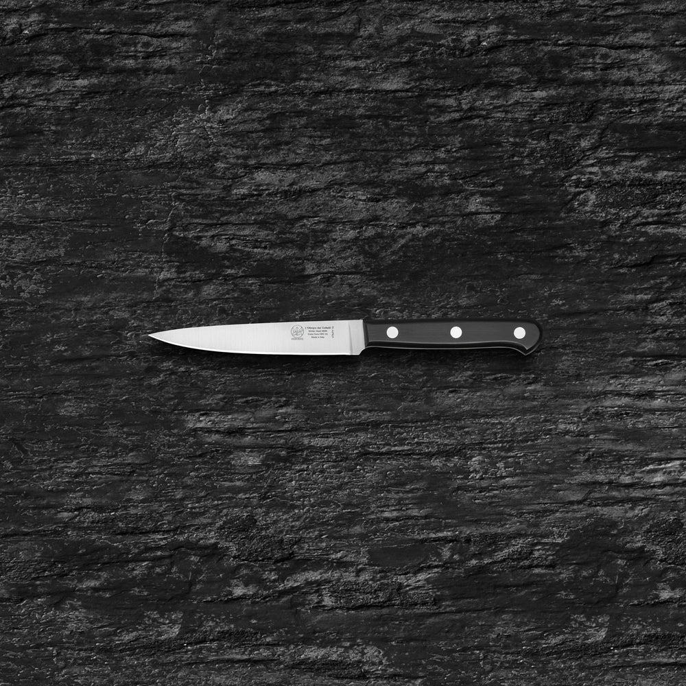 
                  
                    Utility Kitchen Knife - Blade 4.72" - N690 Stainless Steel - Hrc 60 - Black Technical Polymer Handle
                  
                