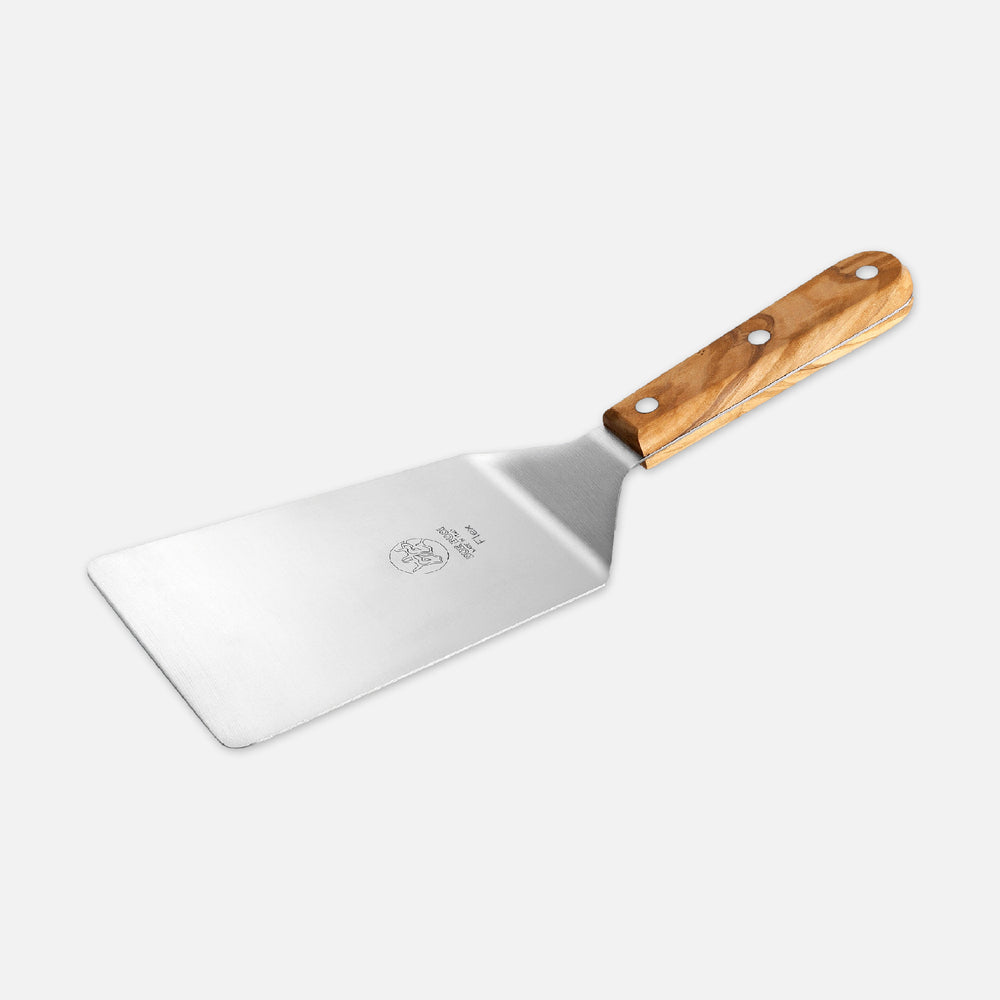 
                  
                    DUE BUOI | Flexible Wide Spatula - Olive Wood Handle
                  
                