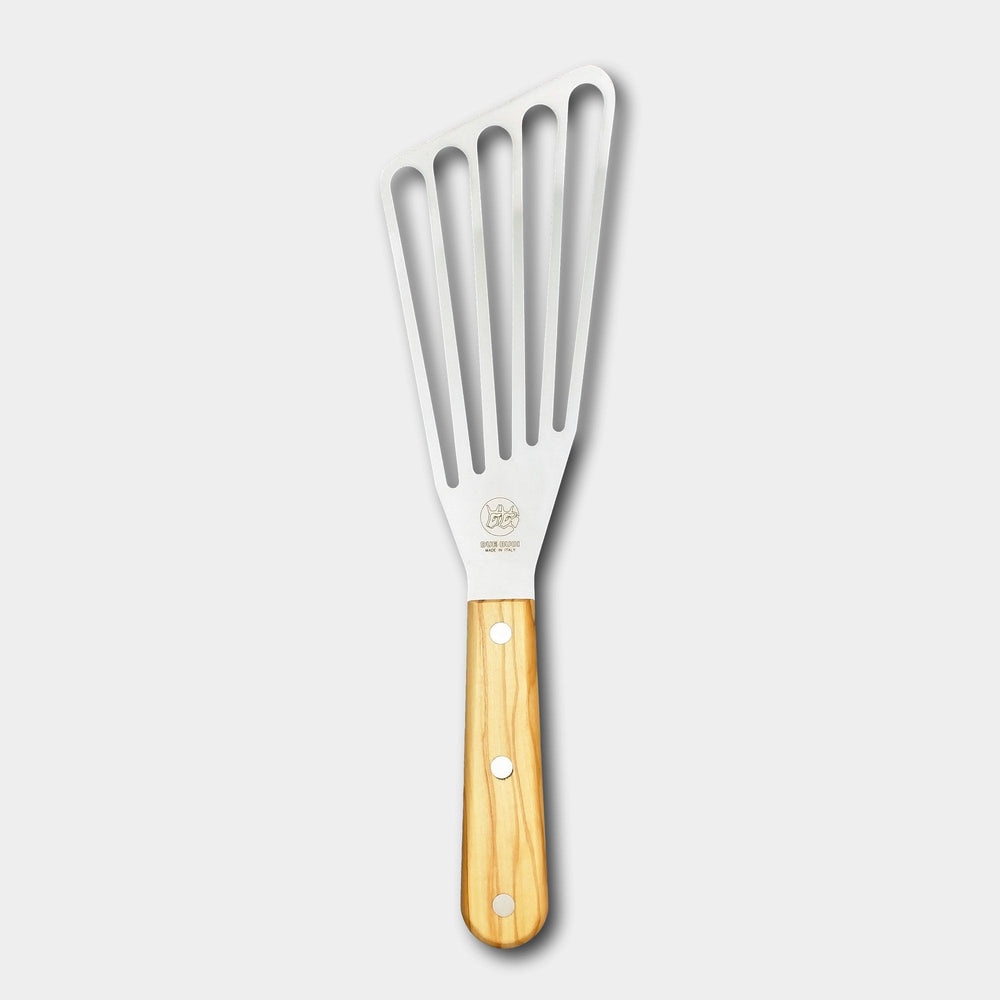 Set - Square Spatula and Knife with Wooden Handle | Due Buoi Spatula Store