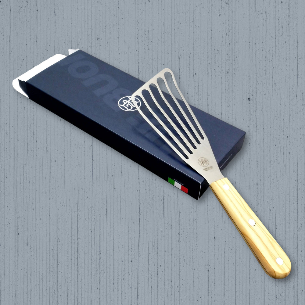 DUE BUOI | Flexible Turner Spatula Olive Wood Handle – Due Buoi