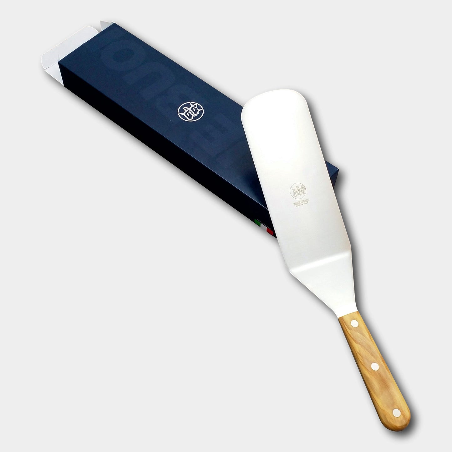 
                  
                    DUE BUOI | Lasagna Long Spatula - Olive Wood Handle
                  
                