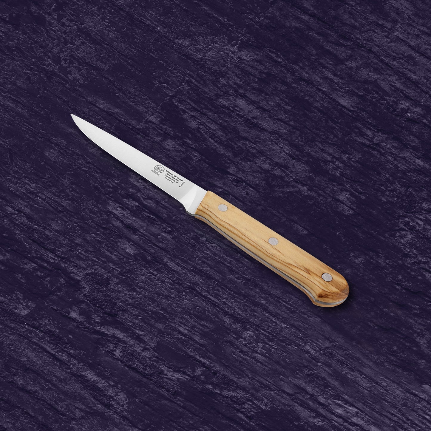 
                  
                    Boning Knife - Blade 5.12” - N690 Stainless Steel - Hrc 58 - Olive Wood Handle
                  
                