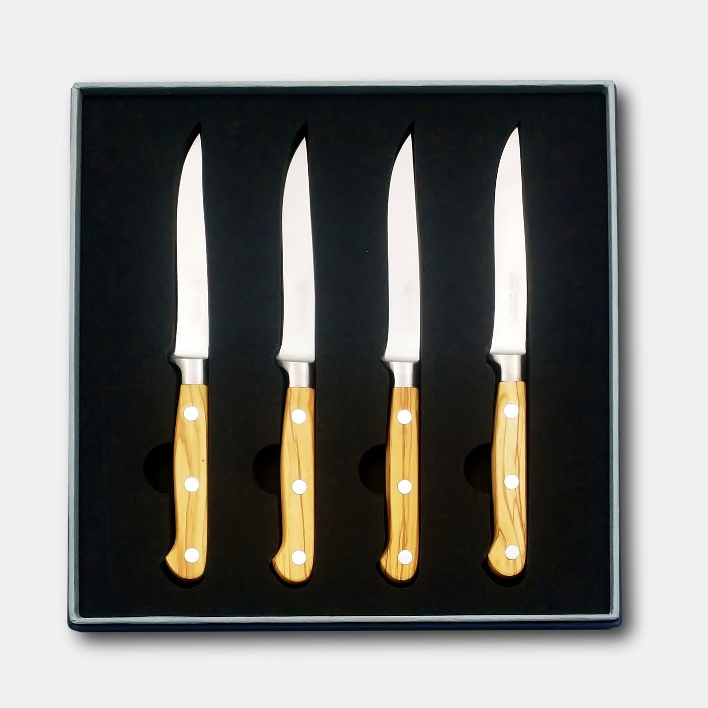 Sabre Lavandou Olive Wood Steak Knife Set / 4pc + sett – One Mercantile /  Sett