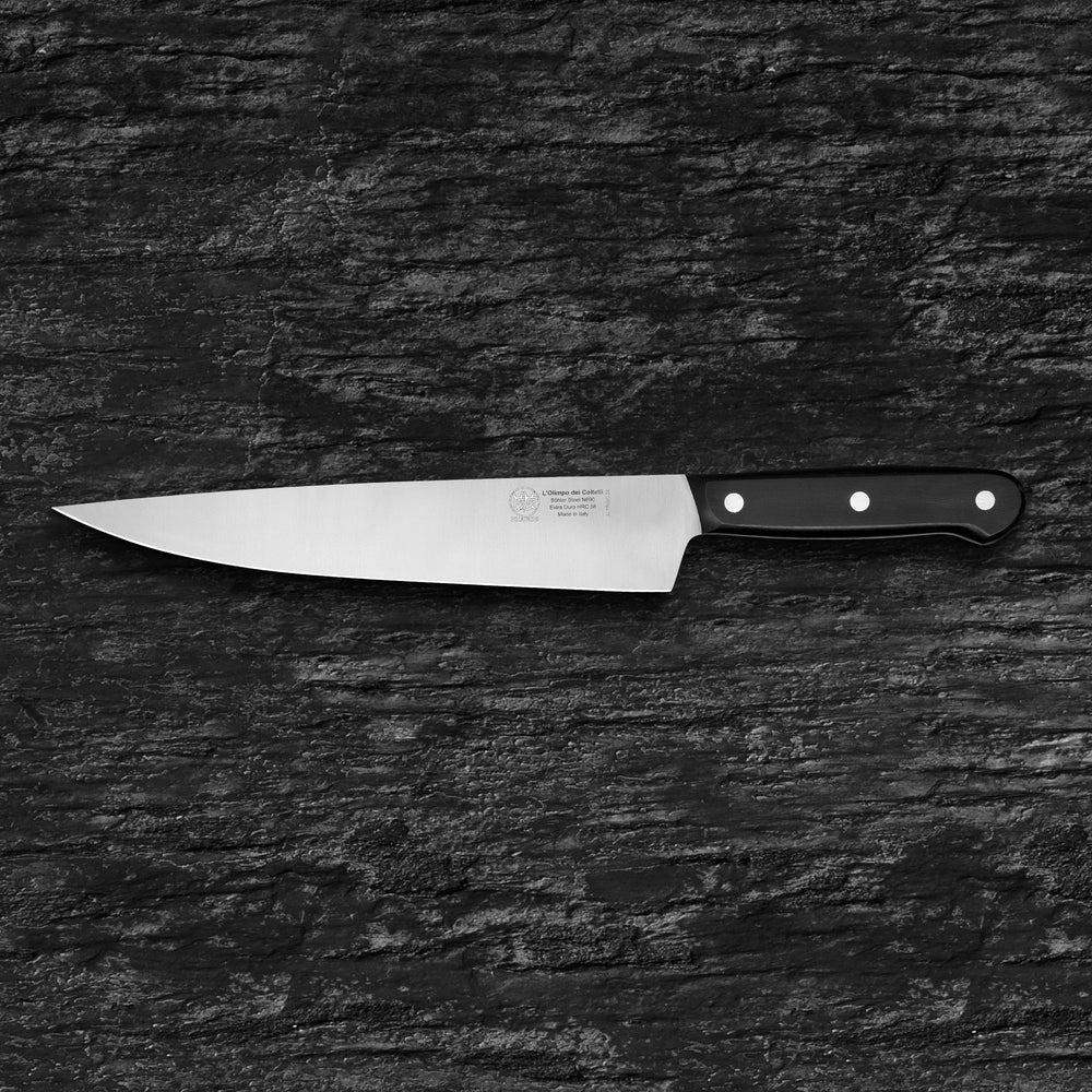 
                  
                    Chef Kitchen Knife - Blade 9.04" - N690 Stainless Steel - Hrc 60 - Black Technical Polymer Handle
                  
                