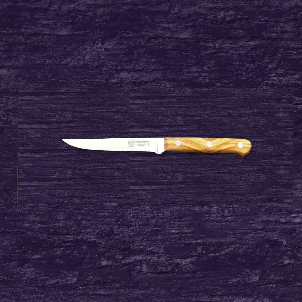 Steak Kitchen Knife - Blade 4.33” - N690 Stainless Steel - Hrc 60 - Olive Wood Handle